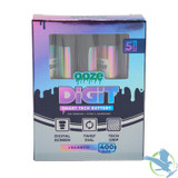 Ooze Digit Smart Tech Battery 400mAh 510 Vape Pen With Digital Screen & Twist Dial - Display of 5 - Rainbow