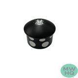 Shredder Large Grinder Mushroom Shape - Style 52 - 62mm - 4 Part