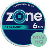 Zone Tobacco Free Nicotine Pouches - 20 Pouches Per Can - Pack of 5 Cans