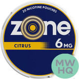 Zone Tobacco Free Nicotine Pouches - 20 Pouches Per Can - Pack of 5 Cans