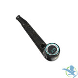 Luzid Kartpipe 650mAh VV 510 Cartridge Vape Mod Battery With Digital Screen & USB Cable - Black Gold Marble