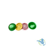 Shredder Large Grinder Round Shape - Style 48 - 61mm - 4 Part - Green