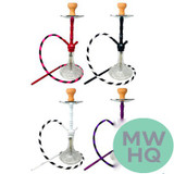 DUD Hookah Massaradi 24 Inch Single Hose Hookah - Assorted Colors
