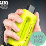 Lookah Zero 650mAh VV 510 Cartridge Preheat Device Battery - Display of 6