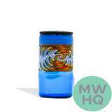 Wulf Mods Airtight Glass Nug Jar - Assorted Colors - Display of 4