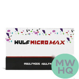 Wulf Mods Micro Max 650mAh VV 510 Cartridge Vaporizer Battery - Assorted Colors - Display of 9