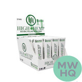 High Hemp 1 1/4 Size Natural Rolling Paper Cones - Pack of 6 - Display of 32 Packs