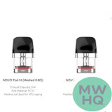 SMOK Novo Pod M 2ML Refillable Replacement Pod - Pack of 3