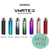 VooPoo Vmate i2 1500mAh Pod System Starter Kit With 3ML Refillable Vmate Top Fill Cartridge Pod