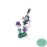 Gliizy Microworld Glass Water Pipe - 320 Grams - 7.8 Inches