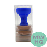 Pharaohs Hydra Silicone Bowl With 3 Replaceable Clay Inserts - Pack of 3