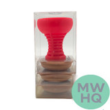 Pharaohs Hydra Silicone Bowl With 3 Replaceable Clay Inserts - Pack of 3