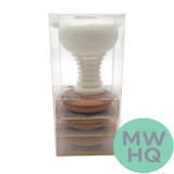 Pharaohs Hydra Silicone Bowl With 3 Replaceable Clay Inserts - Pack of 3