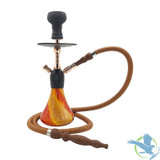 Pharaohs Beaker 16 Inch Single Hose Hookah - Desert