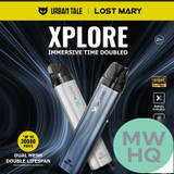 URBAN TALE x LOST MARY Xplore 1000mAh Pod System Starter Kit With 2 x 2ML Refillable Top Fill Pod