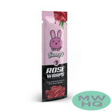 Bunny's Tobacco & Nicotine Free Vegan Rose Wraps Made By Cali Pods - Pack of 3 - Display of 25 Packs