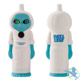 DAZZLEAF Alien 550mAh VV Concealable 510 Cartridge Preheat Battery With LED Screen - White/Light Blue