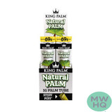 King Palm Green Leaf Mini Palm Tube Rolls 1G - Pack of 1 - Display of 30 Packs