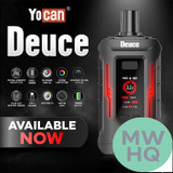 Yocan Deuce 1000mAh VV 510 Thread Dual Cartridge Device Battery With OLED Screen
