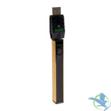 Ooze Quad 2 Digital Square Battery 500mAh 510 Vape Pen With LED Screen -Lucky Gold