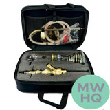 Khalil Maamoon 150 Year Anniversary Asood Alard 34 Inch Single Hose Hookah With Carrying Bag - Assorted Colors [KM 4407]
