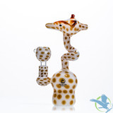 Dragon Platinum Water Pipe Giraffe Bong - 170 Grams - 7.7 Inches - Assorted Colors [WPE-042]