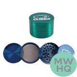 Cloudz Smoke Grinderz Original Edition Grinder - 63mm - 4 Parts - Assorted Colors - Display of 6
