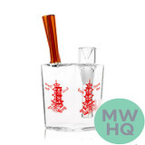 HEMPER Glass Themed Bong Water Pipe