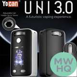 Yocan UNI 3.0 650mAh Universal Portable Preheat Box Mod With Digital Screen