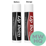 Smyle Penjamin Discreet Lip Balm 400mAh VV 510 Cartridge Preheat Mod Battery + Hidden Storage
