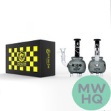 Dragon Platinum Cauldron Water Pipe Bong Style - 200 Grams - 6.1 Inches - Assorted Colors [WPE-048]