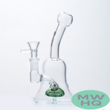 Dragon Platinum Bell Water Pipe Bong Style - 190 Grams - 7.1 Inches - Assorted Colors [WPE-060]