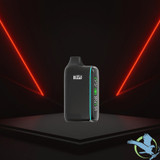 Luzid Sikret Pulse 1000mAh VV 510 Cartridge Vape Mod Battery With Large LCD Screen - Display of 5 - Black