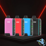Luzid Sikret Pulse 1000mAh VV 510 Cartridge Vape Mod Battery With Large LCD Screen - Display of 5