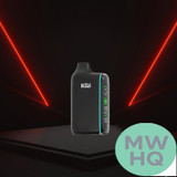 Luzid Sikret Pulse 1000mAh VV 510 Cartridge Device Mod Battery With Large LCD Screen - Display of 5