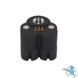 Ooze Bot Character Flex Temp 650mAh Dual 510 Cartridge Conceal Vape Battery With Digital Screen