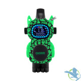 Ooze Bot Character Flex Temp 650mAh Dual 510 Cartridge Conceal Vape Battery With Digital Screen - Melty (Glow In The Dark)