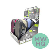 Smokezilla Zilla Locking Bag With Smell Proof Technology & Combination Lock - Assorted Colors - Display of 6 [25328]