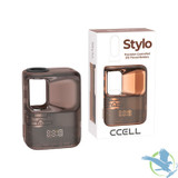 CCELL Stylo 500mAh Precision-Controlled 510 Cartridge Vape Battery With Digital Screen - Assorted Colors - Display of 10
