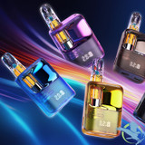 CCELL Stylo 500mAh Precision-Controlled 510 Cartridge Vape Battery With Digital Screen - Assorted Colors - Display of 10