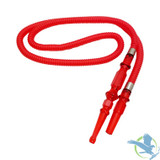 Pharaohs Phoenix Plastic Hookah Hose - Red