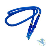 Pharaohs Phoenix Plastic Hookah Hose - Dark Blue