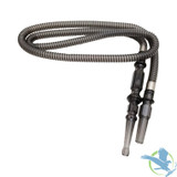 Pharaohs Phoenix Plastic Hookah Hose - Grey