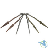 Hookah Rustic Style Tong With Leather Pouch