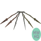 Hookah Rustic Style Tong With Leather Pouch [T2001]