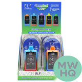 ELF Hardware Canndual Pro 650mAh VV Dual 510 Cartridge Concealer Device Battery With HD Screen & USB-C Cable - Assorted Colors - Display of 10