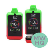 ELF Hardware Canndual Pro 650mAh VV Dual 510 Cartridge Concealer Device Battery With HD Screen & USB-C Cable - Assorted Colors - Display of 10