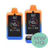 ELF Hardware Canndual Pro 650mAh VV Dual 510 Cartridge Concealer Device Battery With HD Screen & USB-C Cable - Assorted Colors - Display of 10
