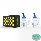 Dragon Platinum Ice Cream Cup Water Pipe With Circ Perc - 230 Grams - 6.7 Inches - Assorted Colors [WPE-047]
