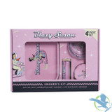 Blazy Susan Smoker’s Kit With Rolling Tray, Bamboo Roller, Ashtray & 2-PC Bio Plastic Grinder - Spacey Susan